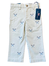 Vineyard Vines Toddler Boys 3T Classic Fit Club Pant Lacrosse Embroidered NWT