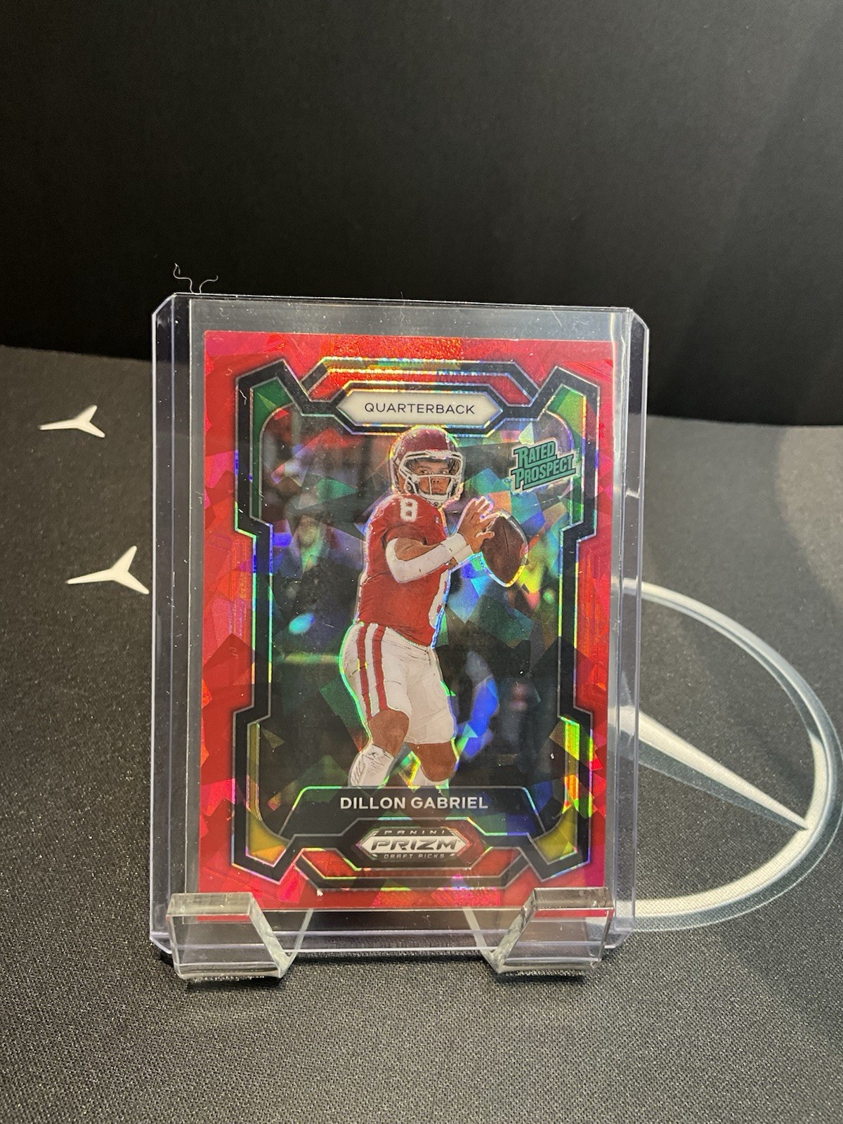 2024 Panini Prizm Draft Picks - Rated Prospect Dillon Gabriel #197 Red Ice Prizm