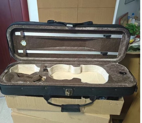 Aged Wood Ready To Play  4/4 handmade violin with case&bow (DDP to USA) - Picture 10 of 11