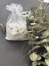 Bath Bag with epsom salt and eucalyptus Organic Leaves 100 Natural