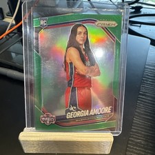 2025 Panini Prizm WNBA #103 Georgia Amoore Green Prizm Rookie