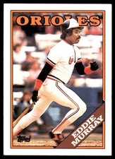Eddie Murray 1988 Topps #495 Orioles MLB READ FREE SHIPPING AutographDen