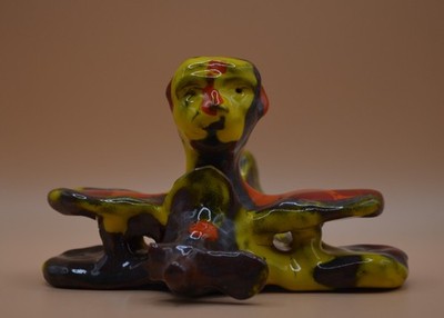 ''Broken Propeller or Aviator 2'' - Expensive Original Clay sculpture.