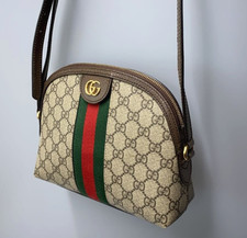 Gucci Ophidia Borsa a Tracolla Piccola GG Supreme Beige Riga Web 499621 Italia Donna