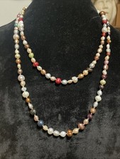 Colorful Baroque Freshwater Pearl Mix Necklace 47  