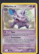 Nidorino 74/111 Common Rising Rivals Pokemon Lightly Played on eBay