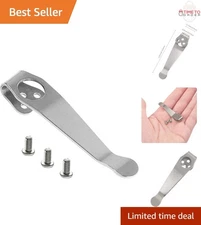 Titanium Alloy Pocket Clip for Spyderco Deep Carry Knife Replacement Accessories