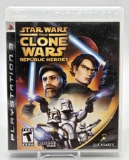 Star Wars: The Clone Wars Republic Heroes (Sony PlayStation 3 PS3 2009) Complete