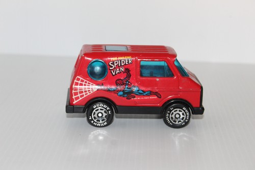 Vintage Buddy L The Amazing Spider-Man Van Diecast Toy Vehicle 1984 Marvel