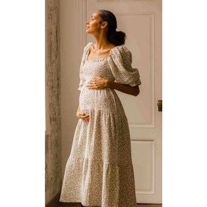 midi sage green dresses Lia Floral Midi Dress in Sage main image 0
