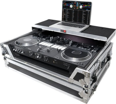 ATA Style Flight Case for Pioneer DDJ-REV7 DJ Controller with Laptop Shelf Wh...