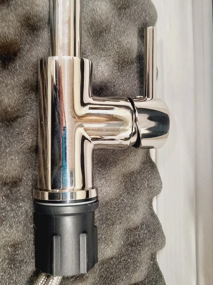 Jaclo Uptown 6677-PN Contempo Single Hole Faucet Polished Nickel *READ* - Image 3 of 4
