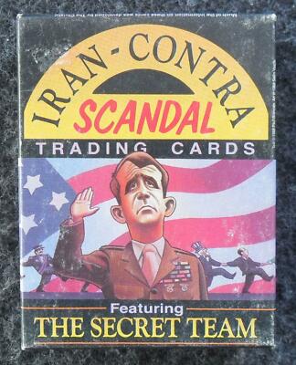 Iran-Contra Scandal Trading Cards (Komplett) 1988 - Eclipse Enterprises
