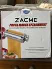 NEW ZACME STAINLESS STEEL PASTA CUTTER ATTACHMENT KITCHENAID