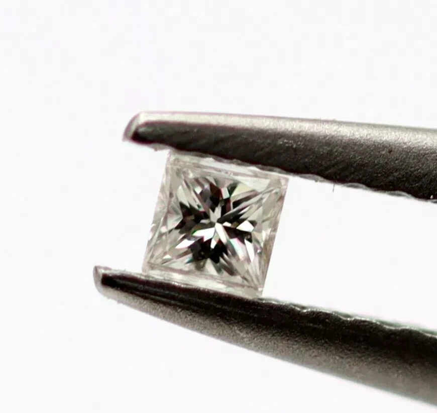 Loose Natural Diamond 0.021 Ct G Color VS1 Clarity Brilliant Princess Cut 1 mm - Image 3 of 4