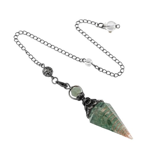 Lazuli Healings Stone Pendulums Hexagonal Crystal for Divination - Picture 11 of 15