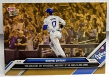 Shohei Ohtani 2024 Topps Now MLB Road To Opening Day Gold Bonus#ODB38 DODGERS SP