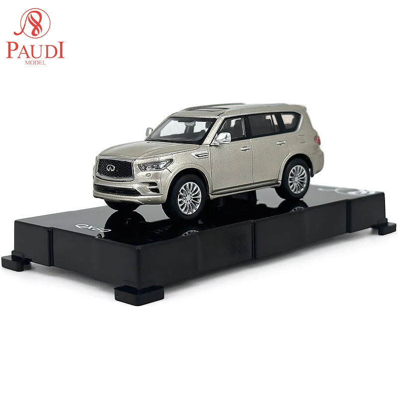 Paudi масштаб 1:64 Infiniti QX80 2020 Suv сплав литая модель автомобиля 4 цвета подарки - Изображение 2 из 4