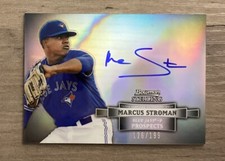 2012 Bowman Sterling Prospect Auto Refractor 126/199 Marcus Stroman BSAP-MS Auto