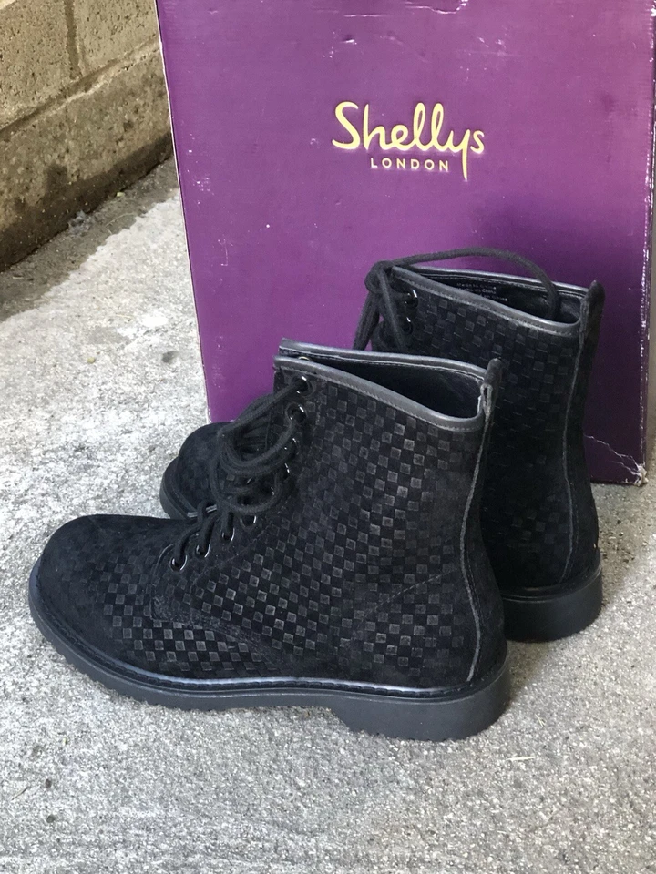 Shellys London Surba Lace Up Booties WOMEN SHOES - Image 2 of 4