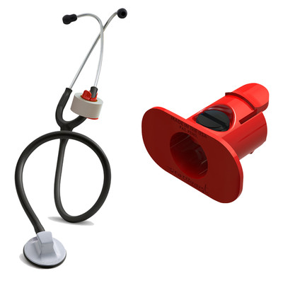 Beautyflier - Soporte Para Estetoscopio De Piel Suave Con Clip Para - Foto 2