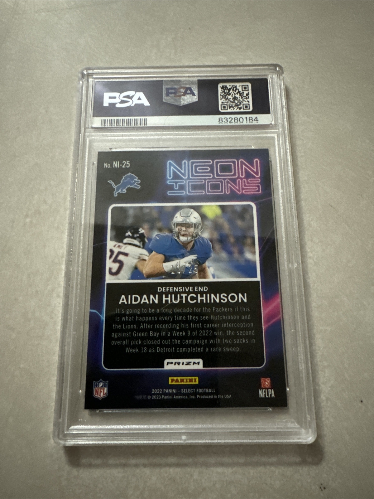 2022-panini-select-neon-icons-silver-prizm-ni-25-aidan-hutchinson