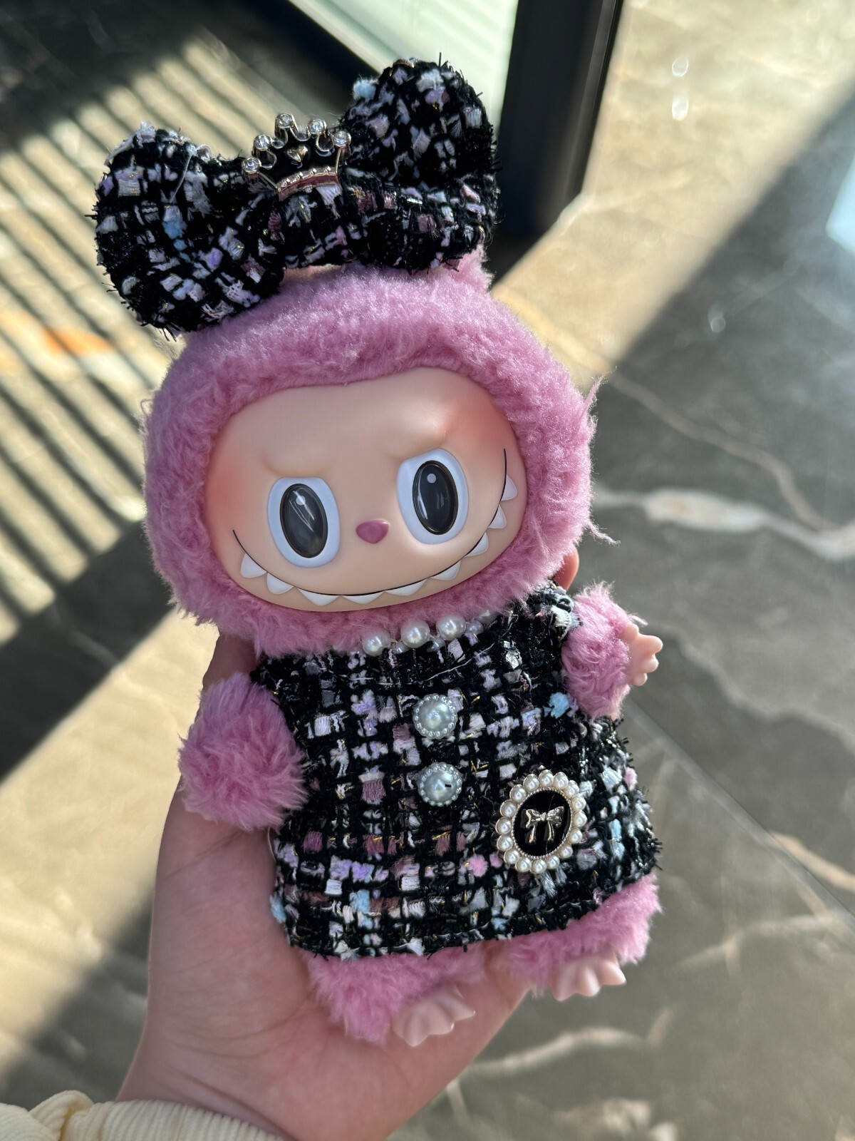 POP MART LABUBU Monsters Doll Black Dress Outfit PP06 No Toys