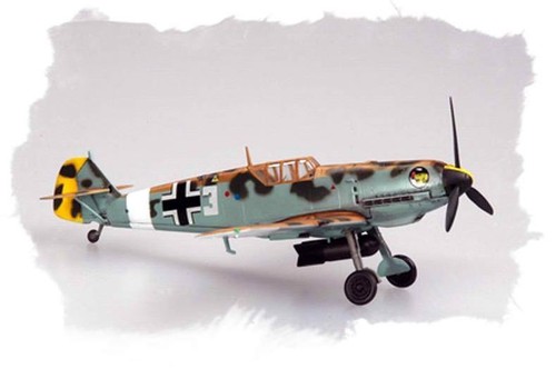 HobbyBoss 80261 Messerschmitt Bf109 E4/Trop 1/72 Scale Plastic Model Kit - Picture 7 of 7