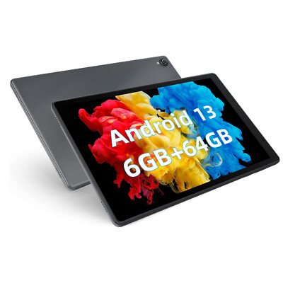 2025 Tablet Octa-Core Android 13 Tablet 6+64GB Dual Camera Bluetooth WIFI