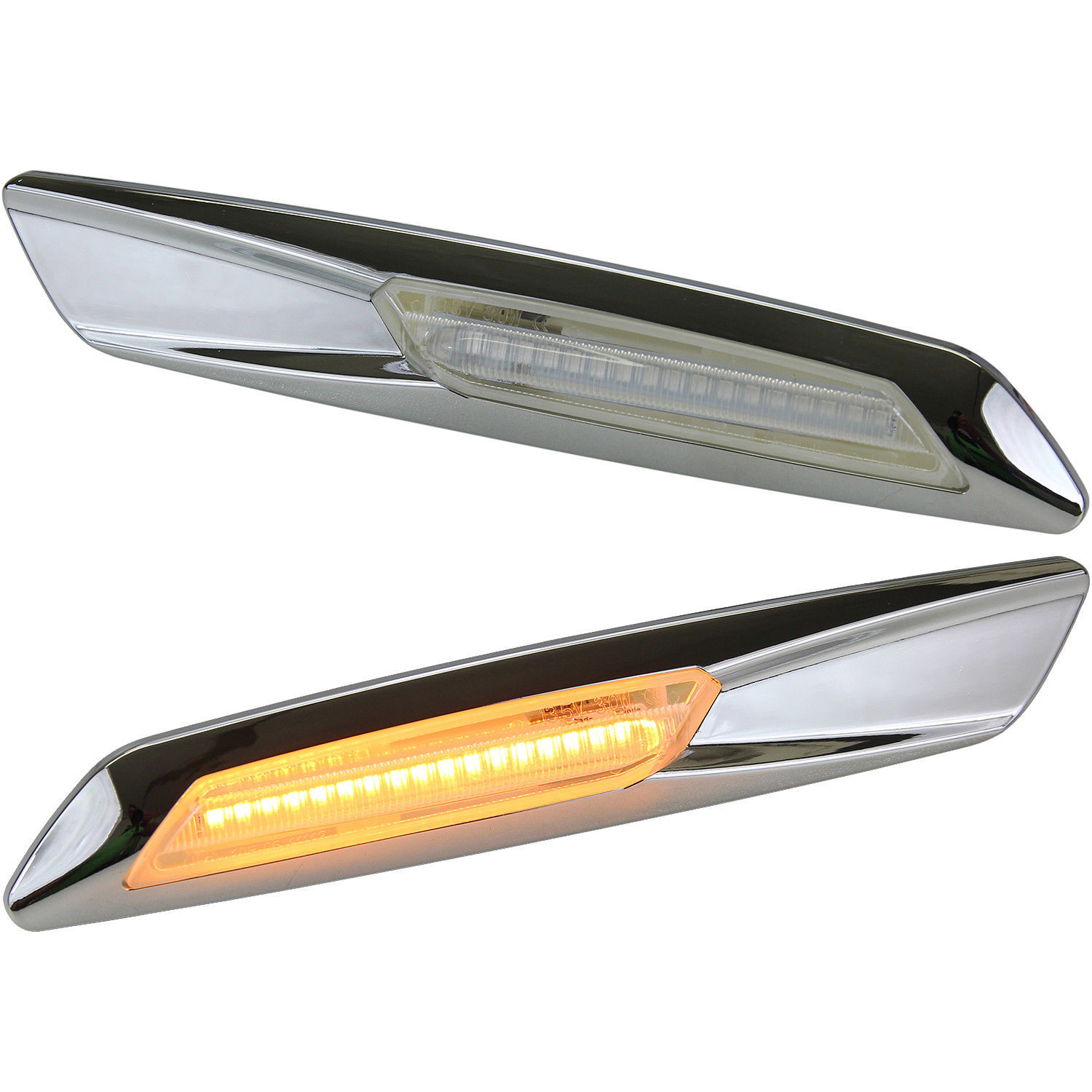 Clignotants latéraux chrome LED BMW Série 3 E92 Coupé | Finition luxe 2005-2013