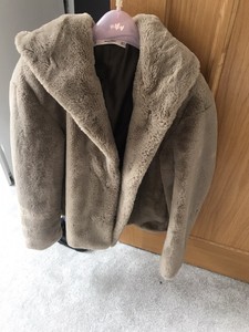 mango abrigos piel sintetica