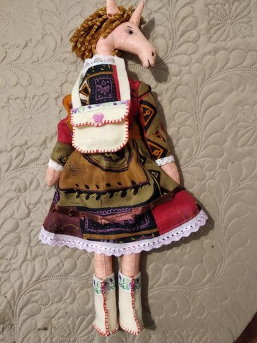 Jouet tilda "Fille licorne". Fait main. - Photo 7/8