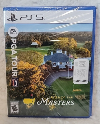 EA Sports PGA Tour for PlayStation 5 Sealed PS5 Road to the Masters Golf Game