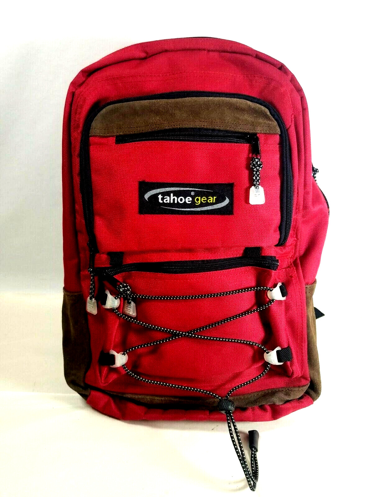 Canvas and Leather Tahoe Gear American Flyer Backpack -  Book Bag - Travel Bag 