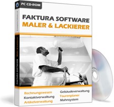Faktura Maler & Lackierer Software,Rechnungsprogramm,Malersoftware,Malerprogramm