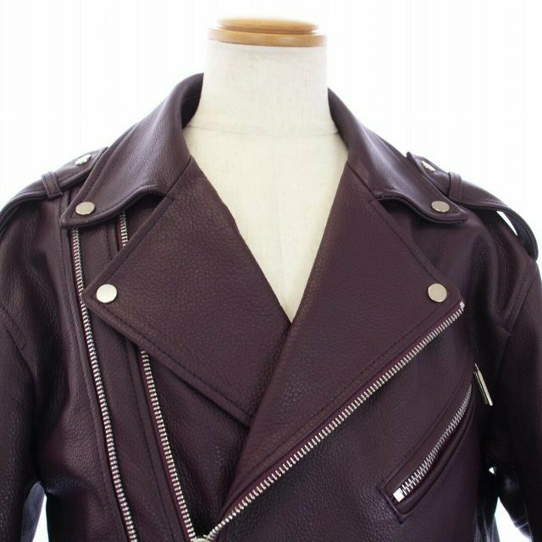 cvtvlist 22AW leather riders jacket