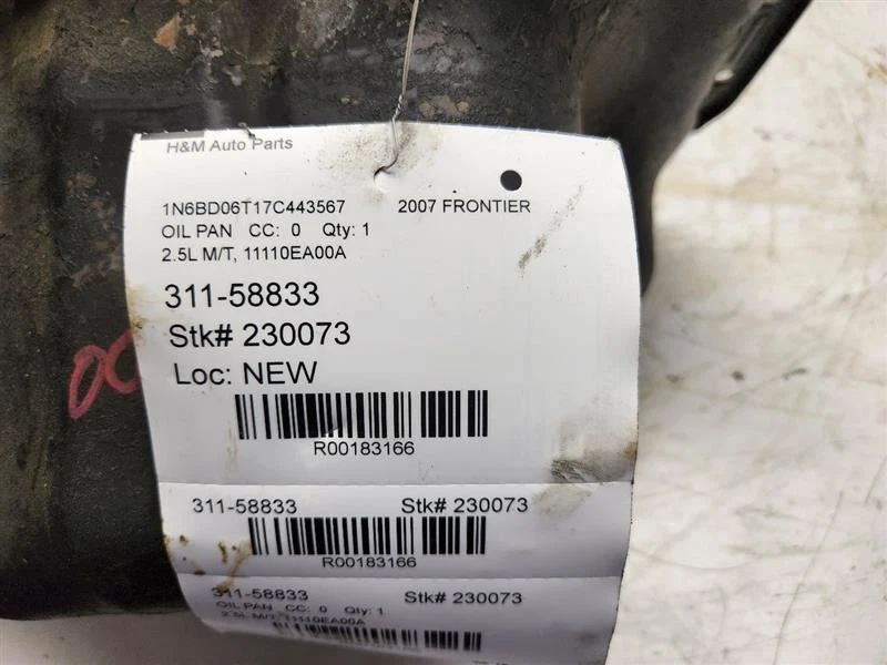 2005-2016 Nissan Frontier Oil Pan 2.5L 4 Cylinder OEM 11110EA00A - Image 4 of 4