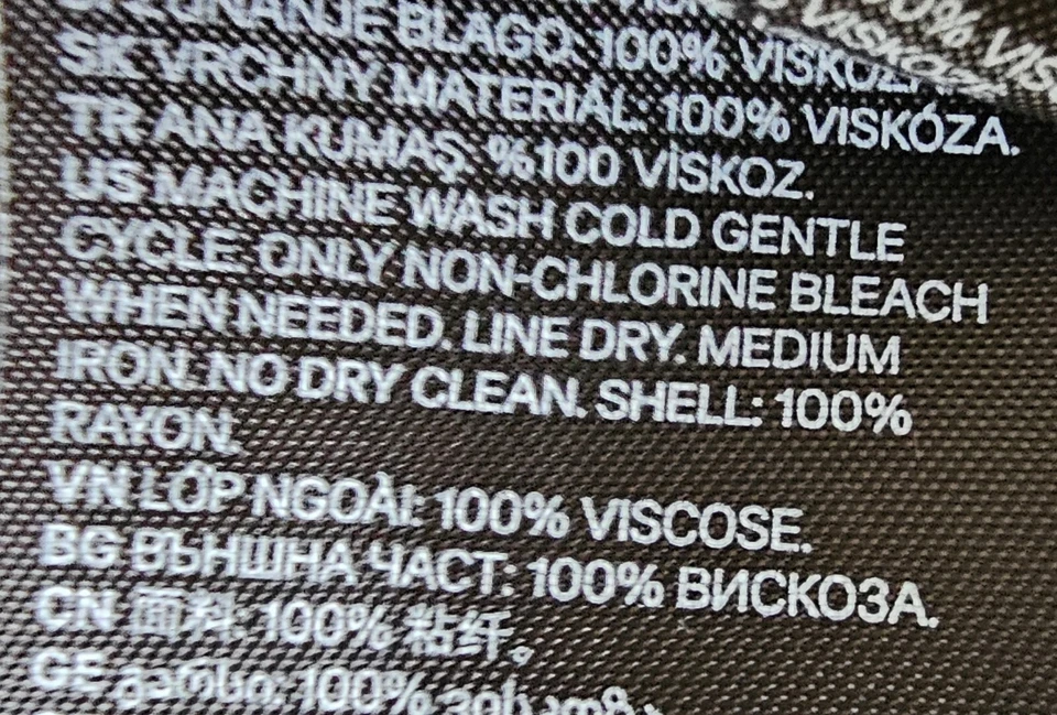 H&M Womens Shirt Top Blouse Size XL X Large Red Black White Plaid - Image 4 of 4