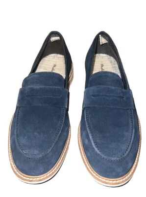 MODERN FICTION CANDARA - NAVY SZ 8 LOAFERS | eBay