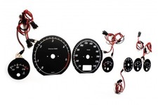 Audi A6 (C4) '94-'97 Design 1 glow gauge plasma dials tachoscheibe glow shift in