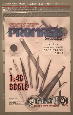 Tally Ho! Promask 1/48 Strips 0,8 * 1,5 * 2 * 2,5 mm P48019
