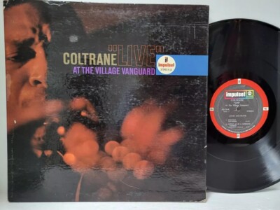 JOHN COLTRANE Live At The Village Vanguard 1968 LP Impulse AS-10- Tested VG- *T3