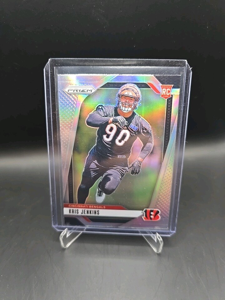 2024 Panini Prizm #364 Kris Jenkins | Silver Prizm - Rookie Card
