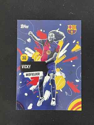 Vicky 2024 Topps FC Barcelona Team Set #27