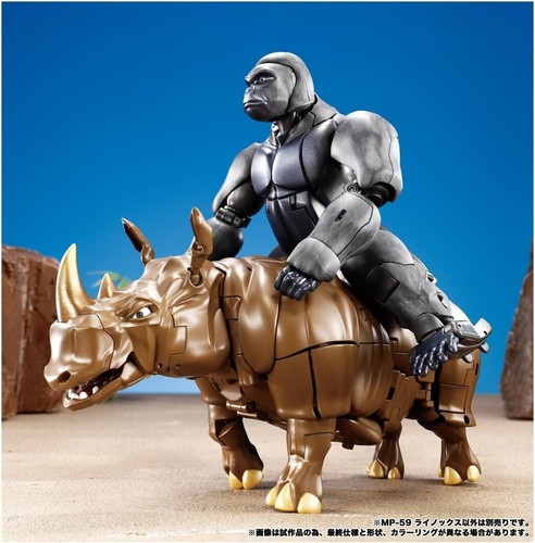 In Stock New Takara Tomy Masterpiece MP-59 Rhinox Transforms Action Figure MP59 - Picture 12 of 13