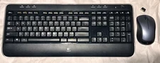 Logitech K520 Wireless Desktop Keyboard with Unifying Receiver and Mouse