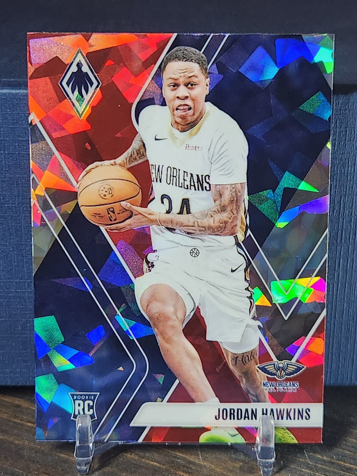 2023-24 Panini Phoenix Phoenix Red Ice #254 Jordan Hawkins Pelicans RC