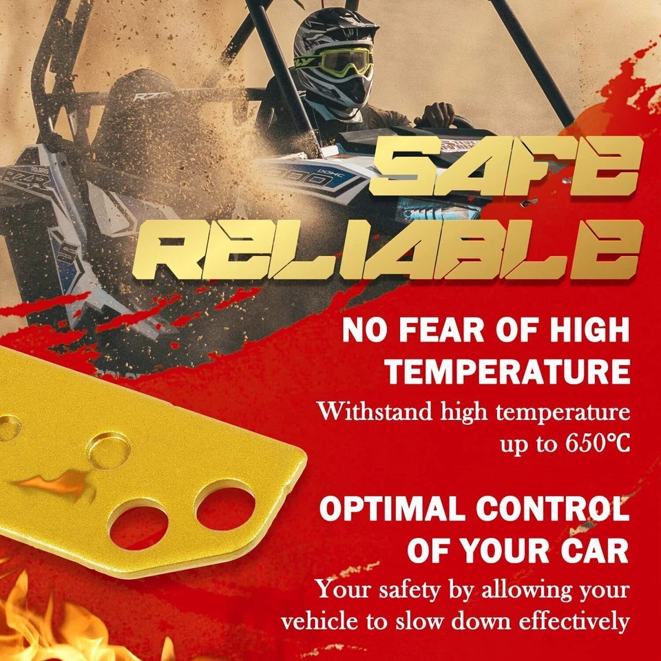 Kit de pastillas de freno de estacionamiento para Polaris Ranger 500 700 800 900 XP EFI 2005-2015 doble Foto 4 de 4