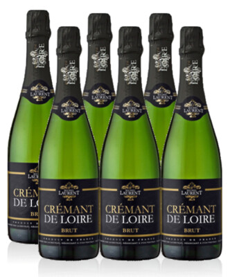 Michel Laurent Crémant de Loire Sekt -BRUT- 6x750ml Flaschen