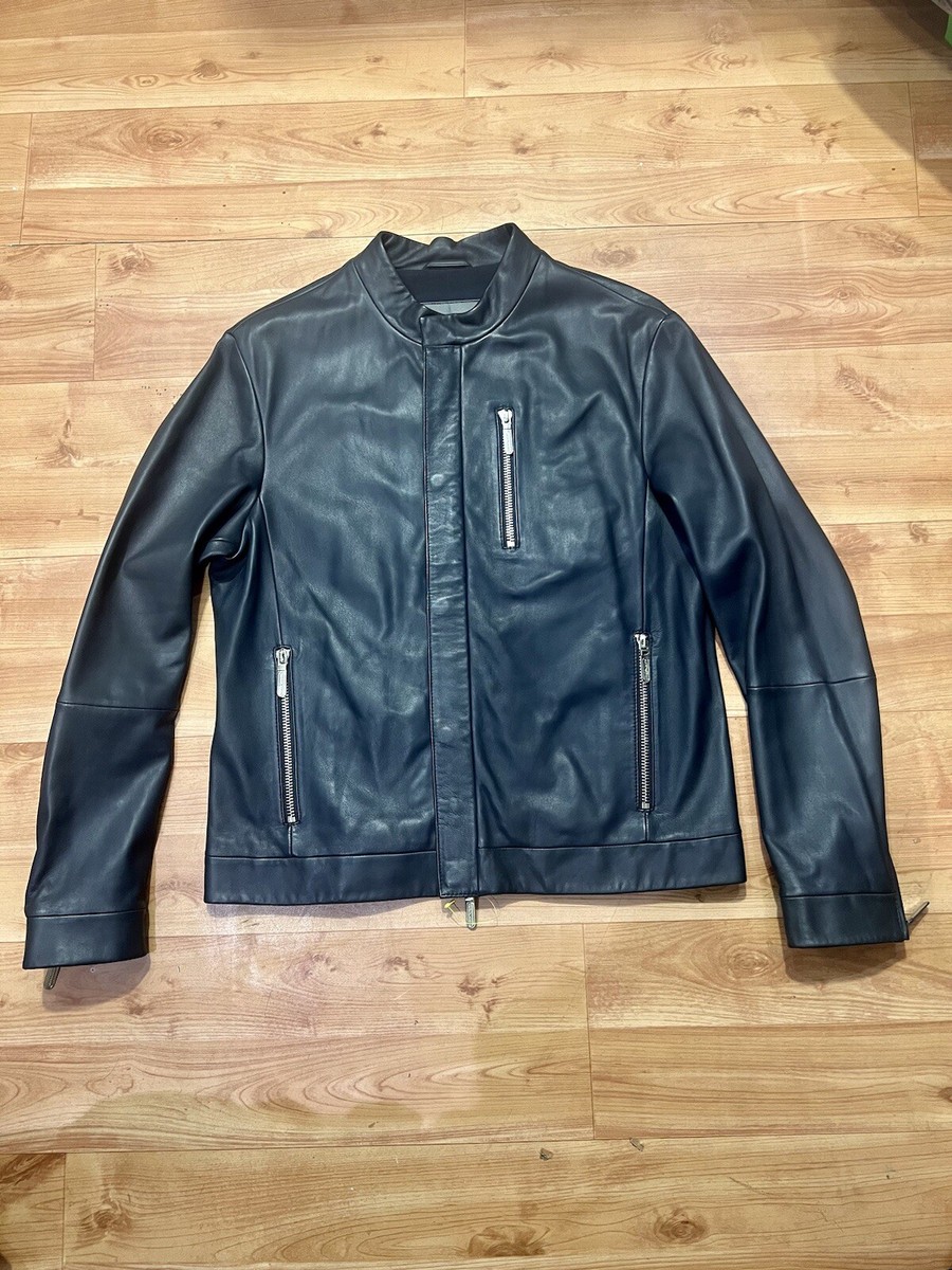 EMPORIO ARMANI Leather Jacket Lサイズ